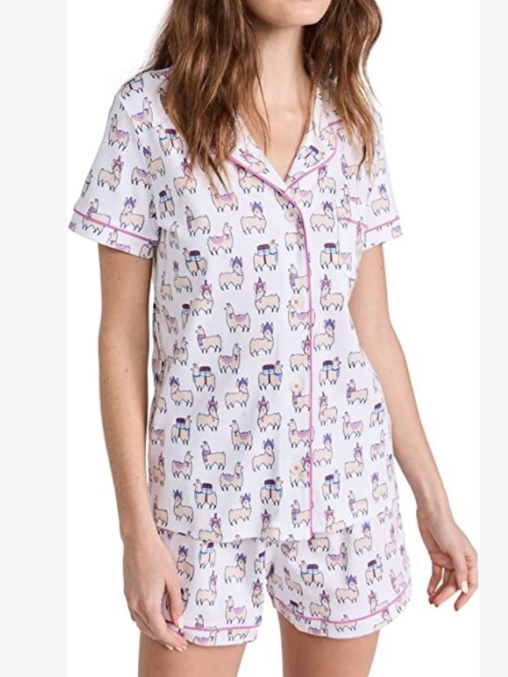 Roller Rabbit Pal Paca Polo Short Pajama Set size XS